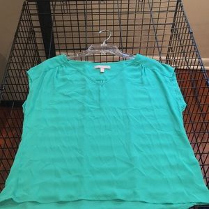 Banana Republic polyester work shirt